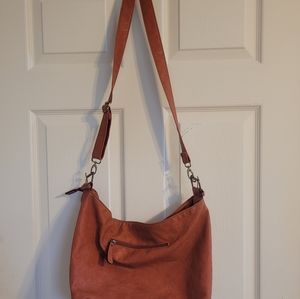 BUENO VINTAGE WOMEN'S HANDBAG/PURSE/TOTE BURNT ORANGE